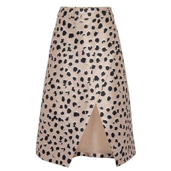 Cameo One Life Spot Print Open Midi Skirt Size XS - Picture 14 of 16